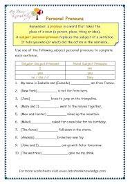 They are in the pub. Grammar Worksheets For Grade Dailycrazynews Year Topic Personal Pronouns Lets English Year 7 English Worksheets Pdf Worksheet Gemscool Grammar Worksheets For High School Subtraction Word Problems Year 4 Printable Math Sheets For