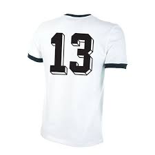 Goedkope voetbalkleding voor mannen, vrouwen en kinderen: Duitsland Retro Voetbalshirt Jaren 70 Nummer 13 Sportus Nl