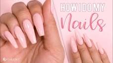 💅🏼How to do your own nails at home! 😍Fake Nails at home ...