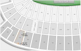 Unique Gillette Stadium Seating Chart With Seat Numbers New