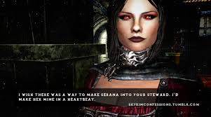 Serana - Vampire Vs Human By Revan654 On Deviantart