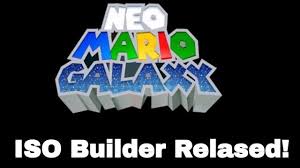 Super mario galaxy is a adventure/platformer game published by nintendo released on november 1, 2007 for the nintendo wii. Neo Mario Galaxy Iso Builder Released Beanjrsmm L2db Info Ko