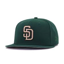 San Diego Padres Dark Green New Era 59fifty Fitted