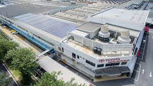 Ia mengandungi kawasan coklat di sisi sebelah peta. Toyota Assembly Services Ditrolic Solar Technology