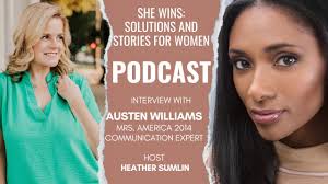She Wins Interview with Austen Williams, Mrs. America 2014, Mother of 4,  Fighting Human Trafficking