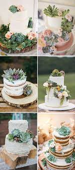 46 Best Ideas To Incorporate Succulents Into Your Weddings Elegantweddinginvites Com Blog Succulent Wedding Wedding Cake Rustic Succulent Wedding Cakes