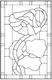 Floral stained glass pattern book. Floral Stained Glass Pattern Book Stained Glass Quilt Stained Glass Flowers Stained Glass Designs