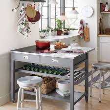 Small kitchen island on wheels crate and barrel. Refresh Your Small Space Entertaining With These Registry Picks From Crate And Barrel Wedding Inspirasi