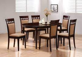 Related to the specific shape that it has, this kind of table can be placed in many kinds of room. Oval Dining Table Set For 6 Ideas On Foter