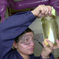 Members of the 47th Medical Group go through a