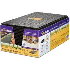 Brock 20 In X 36 In Black Polypropylene Paver Base Panel 20 Case 345420hdb The Home Depot In 2020 Paver Patio Concrete Pavers Paver Walkway