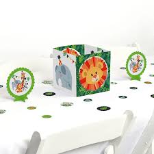 Check spelling or type a new query. Jungle Party Animals Safari Zoo Animal Birthday Party Or Baby Shower Centerpiece And Table Decoration Kit Bigdotofhappiness Com