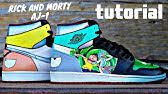 Maybe you would like to learn more about one of these? Custom Rick And Morty Nike Air Force 1 S Youtube