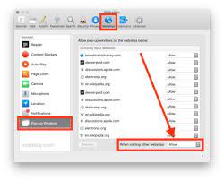 As apple's default browser on all macs, safari lets you change your cookie settings to always accept or always block them (along with other website data). How To Allow Pop Up Windows In Safari For Mac Osxdaily