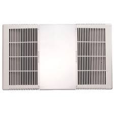 While some ceiling heaters only offer heat, others incorporate a lighting element or ventilation aspect to perform double or even triple duty in your home. Nutone 665rp 70 Cfm Bathroom Exhaust Fan With Heater And Incandescent Faucetlist Com