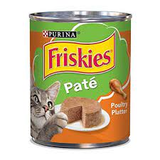 Purina Friskies Classic Pate Poultry Platter Wet Cat Food 12 13 Oz Cans Friskies Canned Cat Food Purina Friskies