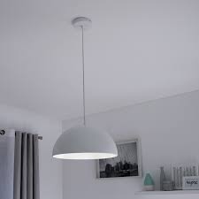 Retrouvez chez leroy merlin notre sélection de , au prix le plus juste, sur un large choix de marques et de références, disponibles en magasin ou livrés rapidement à votre domicile. Suspension Design Metal Blanc Inspire Cedar 1 Lumiere S D 38 0 Cm Leroy Merlin