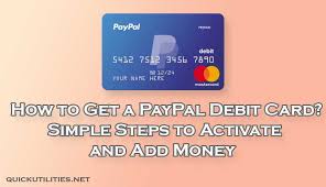 Maybe you would like to learn more about one of these? How To Get A Paypal Debit Card Steps To Activate And Add Money