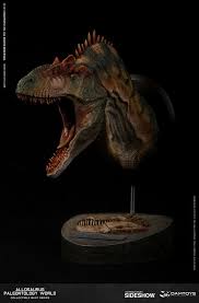 Allosaurus Bust By Damtoys Sideshow Collectibles Dinosaur Art Ancient Animals Prehistoric Animals
