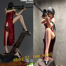 She is voiced by actress sally cahill until resident evil: Green Leaf Resident Evil Ada Wong Sexy 1 4 Resin Statue Model Cast Off H 21 Ebay