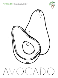 Check spelling or type a new query. Avocado Coloring Pages Coloring Home