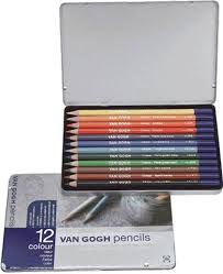 Van Gogh Colour Kuru Boya Kalemi 12 Renk Set Boya Kalemi Renkler Kaleler