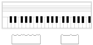 Wir erklären dir, wie die klaviertastatur aufgebaut ist, wie die noten auf der tastatur lauten und was es mit den weißen und schwarzen tasten auf sich hat. Ausdrucken Ausschneiden Falten Kleben Ein Weg Zur Musik