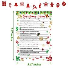 Where was mommy kissing santa claus? 55 Pieces Christmas Trivia Game Xmas Themed Party Holiday Guessing Activity Party Games Annual Festive Party Decorations Card Board Games Party Supplies For Teens Adults Families Friends Pricepulse