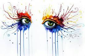 The Magic View By Pixie Cold Art Eye Painting Eye Art