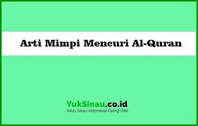 Jika ia melihat kepalanya dicukur di waktu musim panas, dan ia biasa melakukannya, maka ini berarti manfaat, kenyamanan, atau sembuh dari sakit kepala migran. Arti Mimpi Mencuri Al Qur An Psikolog Islam Dan Primbon