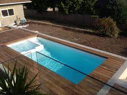 Diy modern plywood desk plans (minimal tools). Fibreglass Plunge Pool Swim Spa Spa Combo Contemporary Pool Vancouver By Ca Pools Houzz