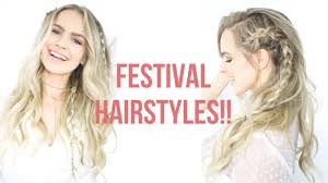 Hairstyles for medium hair men, among which the distinguished and dapper hair cut gives a timeless look of sophistication. Easy Festival Hairstyles Tutorial Kayleymelissa Youtube
