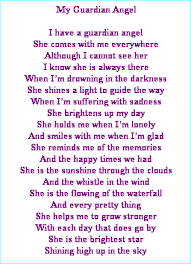 In Honor Of My Angel Verses For Cards Inspirational Words Poems Deep