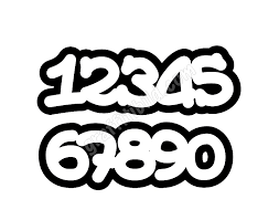 Unsere gewagtesten und originellsten schriftarten für graffiti oder poster. Beste Graffiti Zahlen 0 9 Schriftarten Vektor Kostenlos Graffiti Schrift Und Bilder