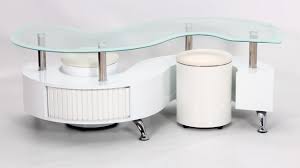 Buy coffee table online for living room at lowest prices in india. S Shaped Coffee Table With 2 Stools Off 75