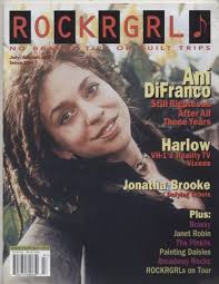 ROCKRGRL MAGAZINE; #40, J/A '01; Ani DiFranco, Harlow, Painted Daisies  $15.00