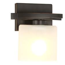 Oil rubbed bronze finish incorporates the warmth of bronze with tumbled light and dark accents, creating an antiqued look supports up to. Hampton Bay 1 Light Oil Rubbed Bronze Wall Sconce Wall Fixtures Home Garden Worldenergy Ae