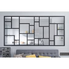 Verriere Fixe Personnali Verres Kit Design Noir Sable H 1 20 X L 2 43 M Leroy Merlin