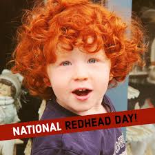 IT'S NATIONAL REDHEAD DAY!!! Show how much you love your favorite redhead  by tagging in this post and sharing it for all to see!