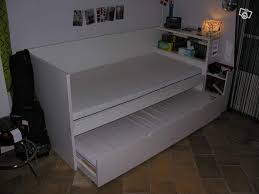 Ikea Flaxa Trundle Bed With Headboard That Has Bookshelves All Pieces Incl Mattresses 535 Idee Deco Chambre Enfant Chambre Bebe