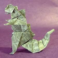 Origami Godzilla Gilad S Origami Page Origami Godzilla Traditional Japanese Art Origami