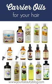 A List Of The Best Carrier Oils To Use On Your Hair Via Www Yourbeautyblog Com Hair Oil Coconut Oil Hair Mask Diy Essential Oils For Hair
