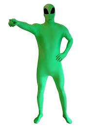 Sind wir wirklich alleine im universum oder gibt es irgendwo da draußen in einer fremden galaxie noch intelligentes leben? Morphsuit Alien Ganzkorperkostum Maskworld Com