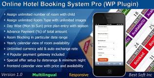 Online Hotel Booking System Pro Wordpress Plugin Codecanyon Hotel Hotel Management