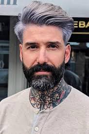 The Full Guide For Silver Hair Men How To Get Keep Style Gray Hair Silver Hair Men Mens Hairstyles Grey Hair Men