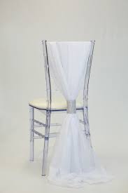 White Chiffon Chiavari Chair Sash Etsy Wedding Chair Decorations Wedding Chairs Chair Covers Wedding
