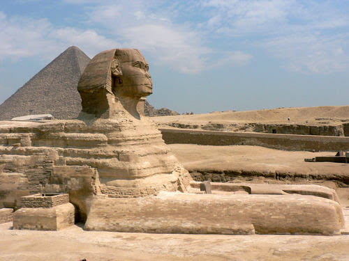Mga resulta ng larawan para sa Great Sphinx of Giza , Egypt"