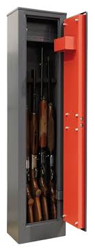 Arregui Domus Arm050335 Armoire A Fusils Avec Coffre Interieur 5 Fusils Serrure A Cle Leroy Merlin