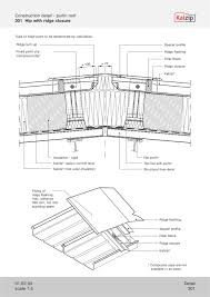 Kalzip Construction Details Archiexpo Construction Detail Rock Wool Insulation