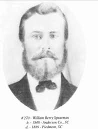 William Berry Spearman (1848-1889)